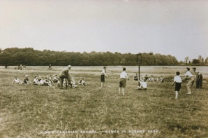 1918 - 1932: After the war ended, the King granted Upper Lodge to the London County Council as a holiday ‘open air’ school for poor boys from the East End of London who were suffering from respiratory diseases. It was known as the King’s Canadian School